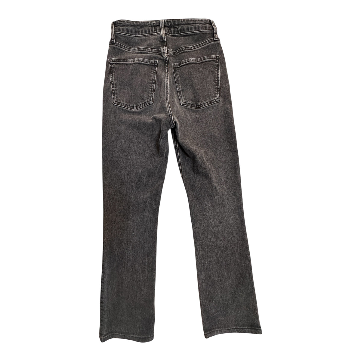 Agolde Vintage Wash Black Straight Leg Jeans Size 25