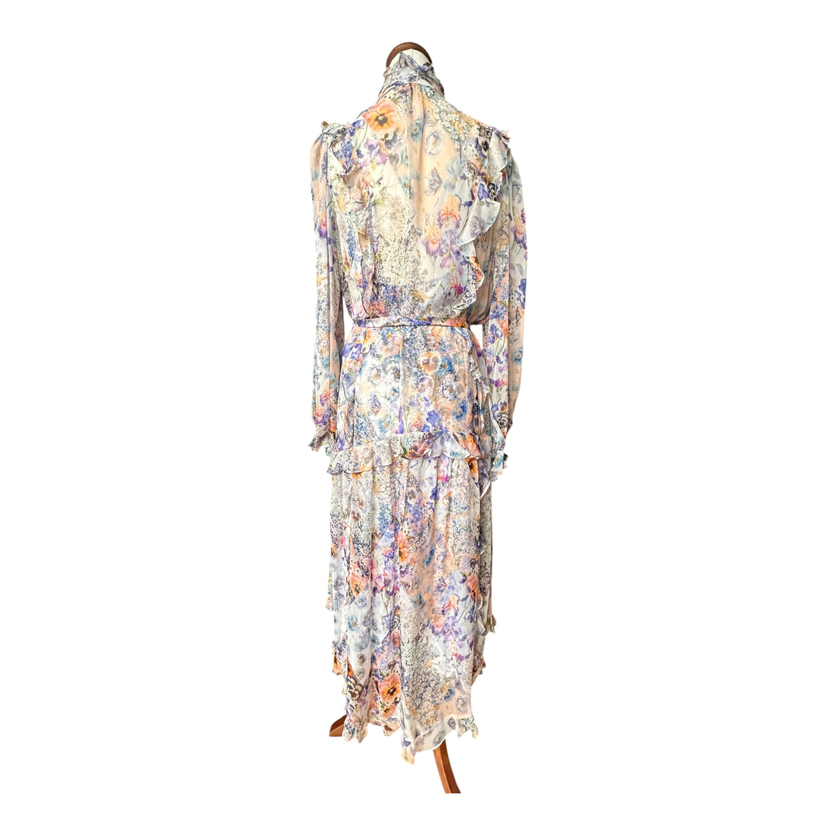 Zimmermann Tama Button Maxi Dress Size 3