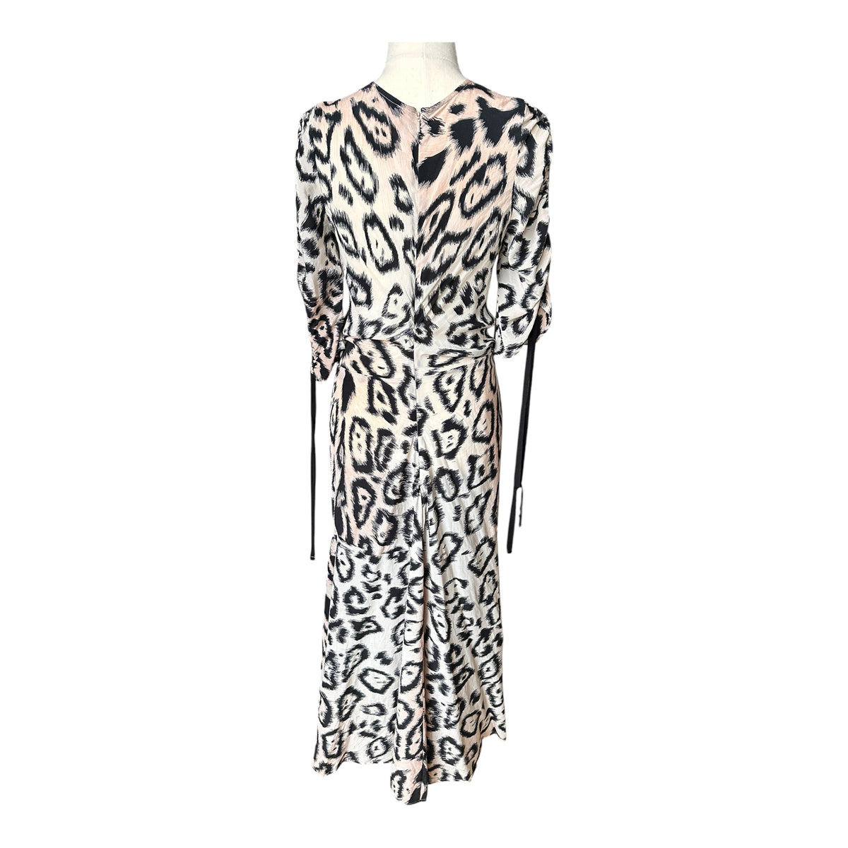 Alice McCall Animale Rouche Detail Dress Size 10