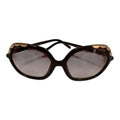 Chloé CL2221 sunglasses with dark brown frame