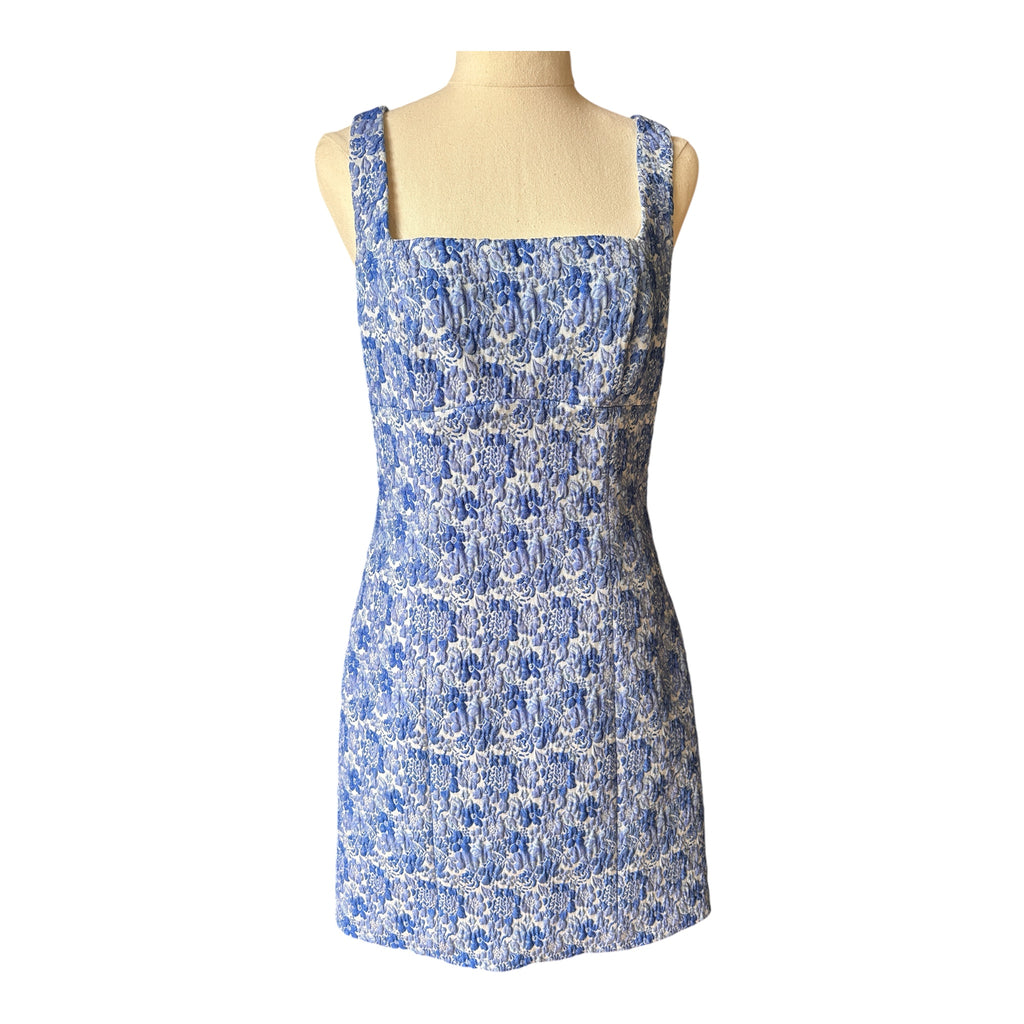 Kookai Zoya Bustier Floral Print Mini Dress Size 38