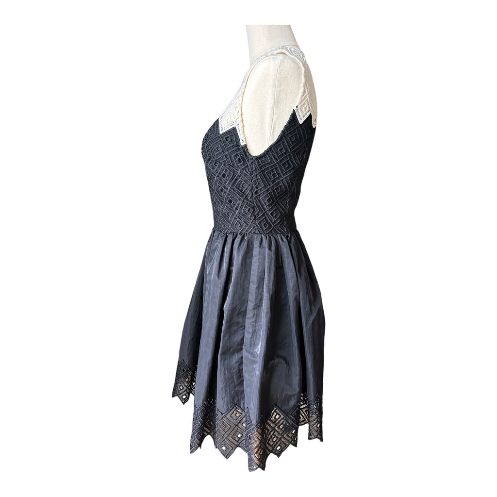 Sandro Lace Detail Dress Size 8-10