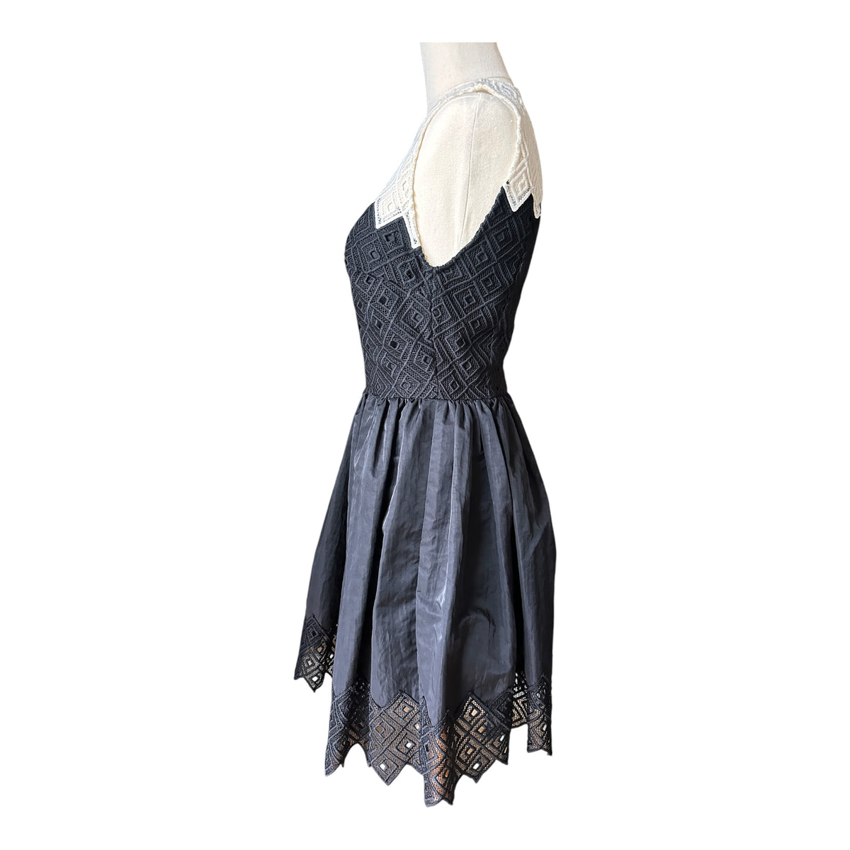 Sandro Lace Detail Dress Size 8-10