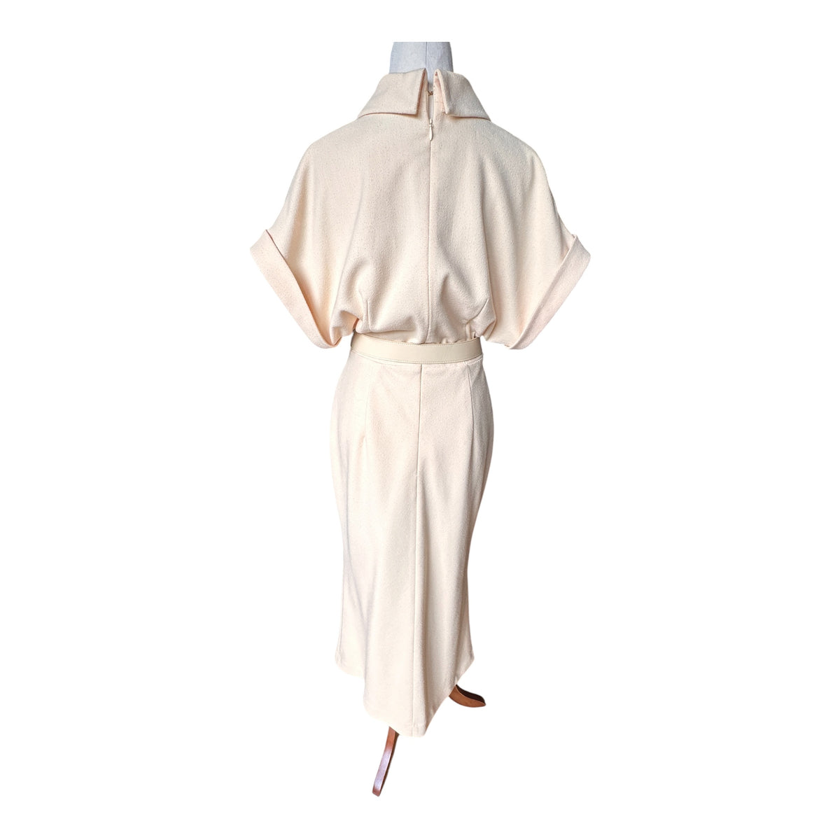 Rebecca Vallance Rowan Belted Midi Dress Size 6 - RRP: $699