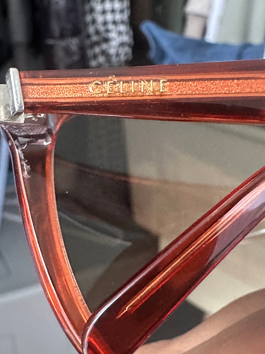 Celine CL41435/S Shadow Sunglasses AUTHENTIC