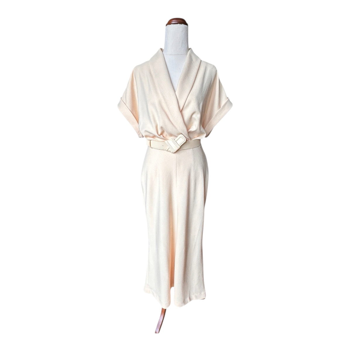 Rebecca Vallance Rowan Belted Midi Dress Size 6 - RRP: $699