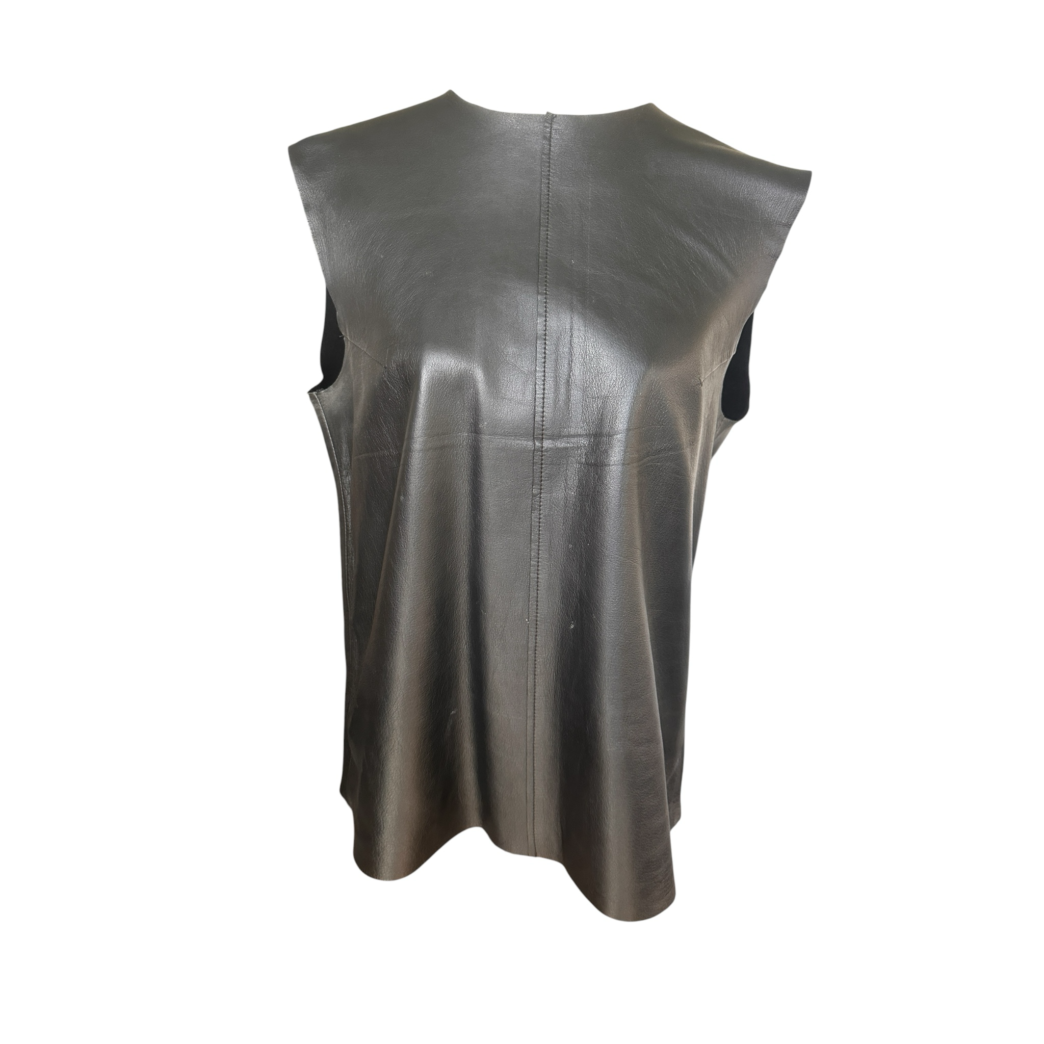 Bul Leather Tank Top Size 8