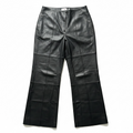 Sass & Bide Downtown Moves Wide Leg Leather Pants Size 16 BNWT