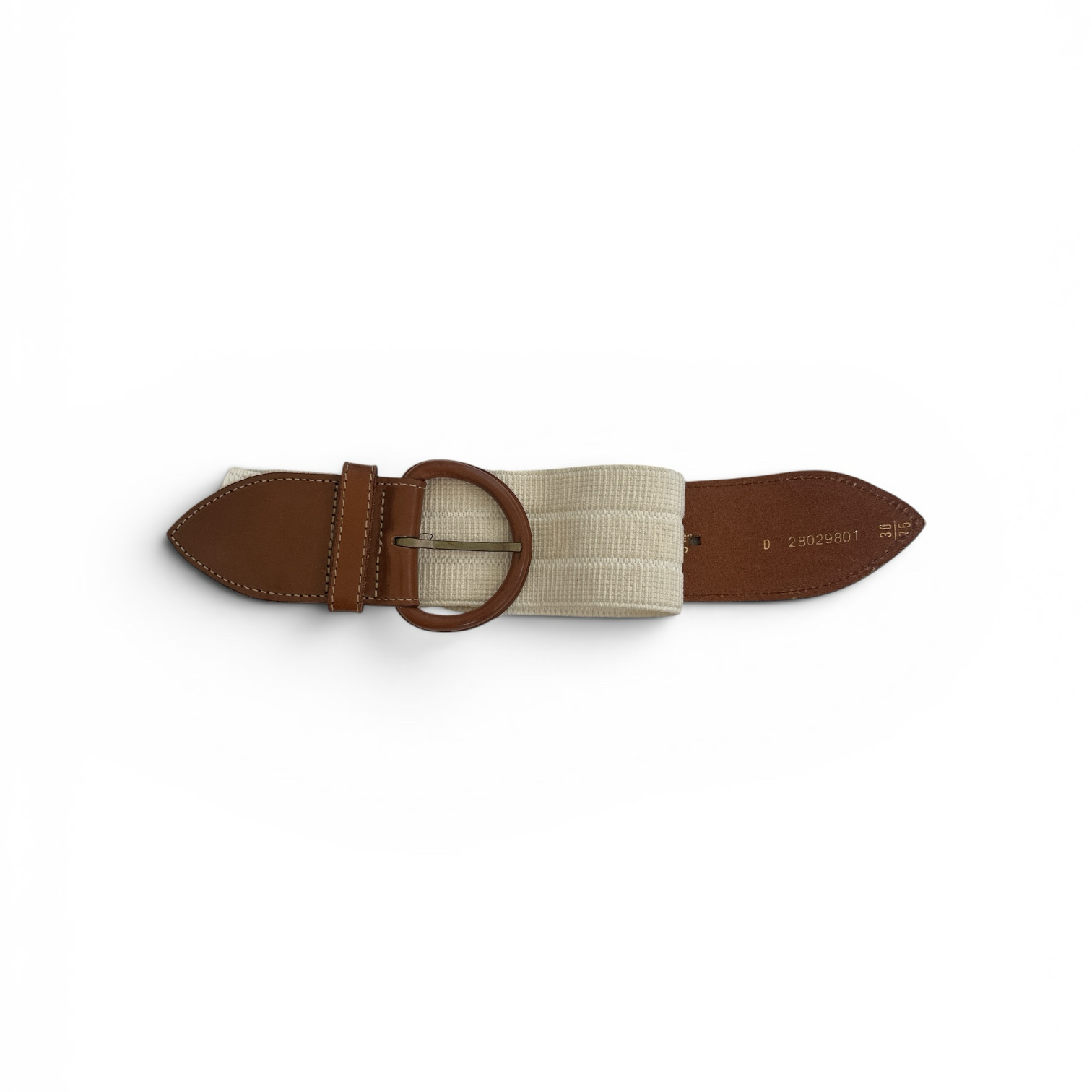 Jaeger Stretch Waist Leather Belt