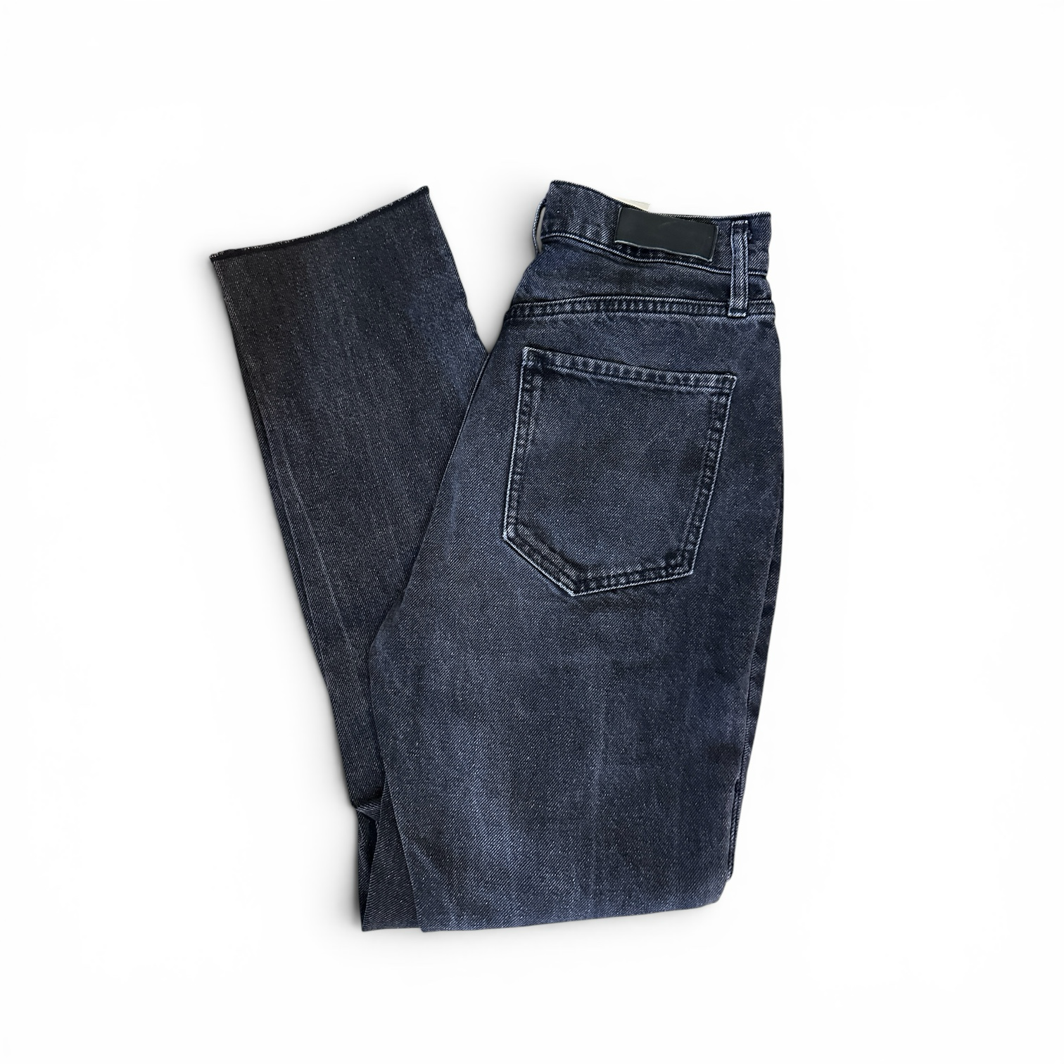 Scanlan Theodore Lightly Distressed Straight Leg Jeans Size 25