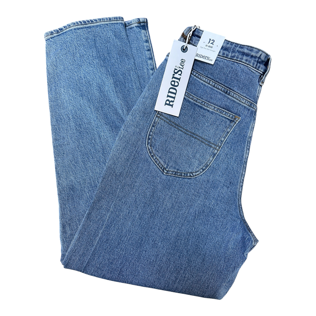Riders By Lee Hi Mom Jeans Size 12 BNWT RRP: $109.95