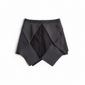 Finders Keepers Black Structured Mini Skirt