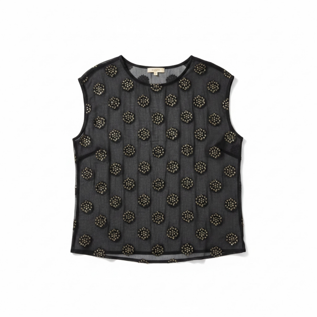 Gorman Embellished Shell Top Size S