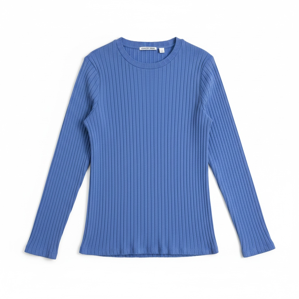 Country Road Long Sleeve Ribbed Knit Size L