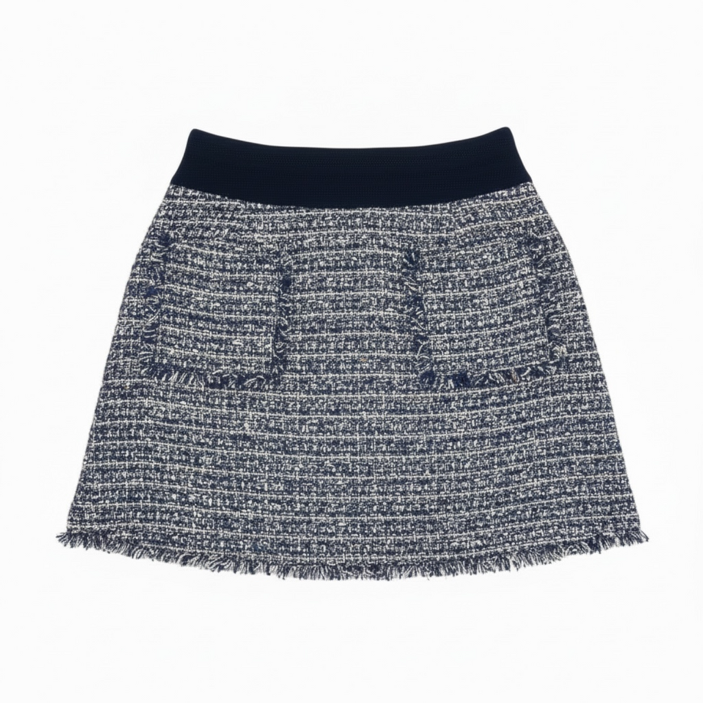 J. Crew Tweed Mini Skirt Size 8
