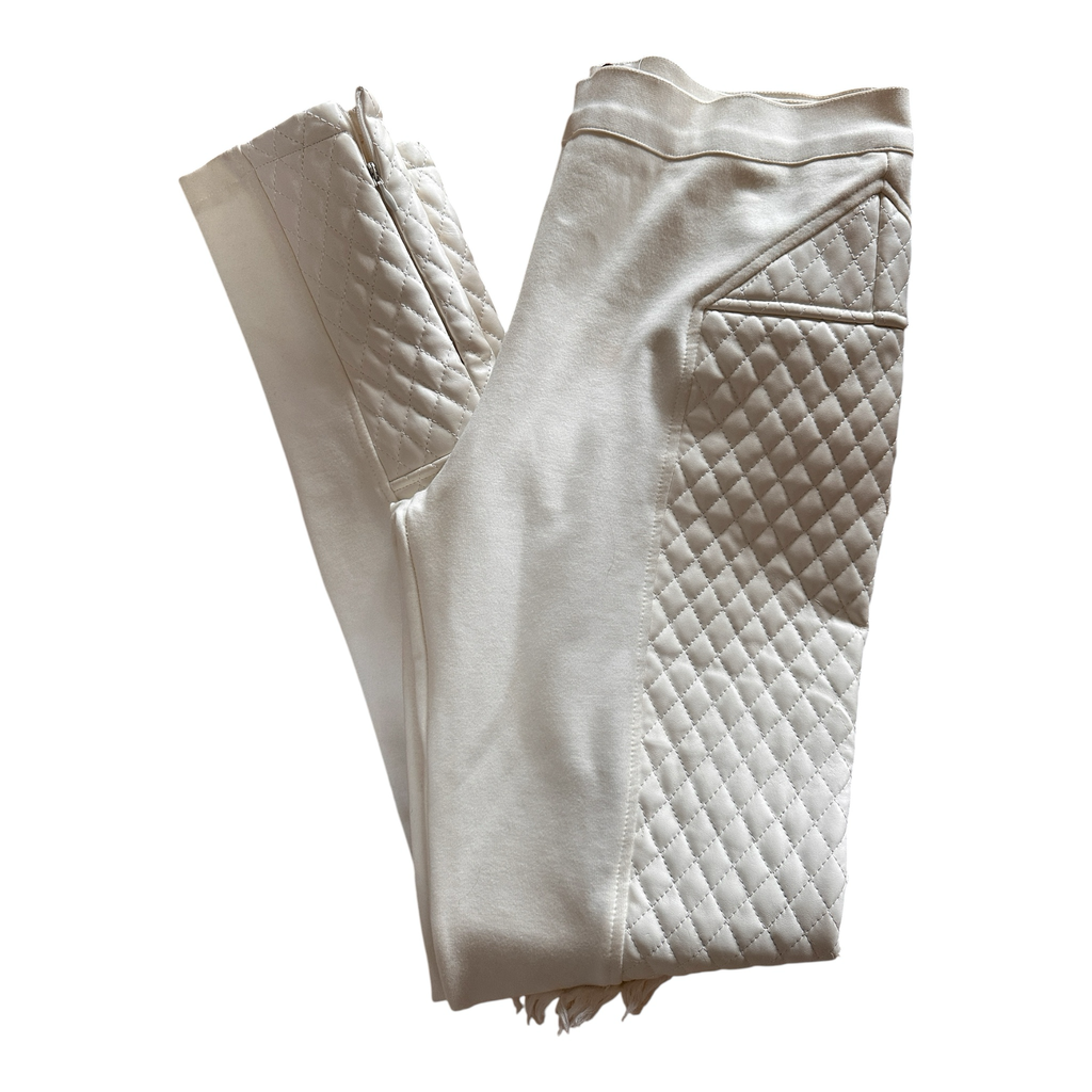 Aje Quilted Embroidered Leggings