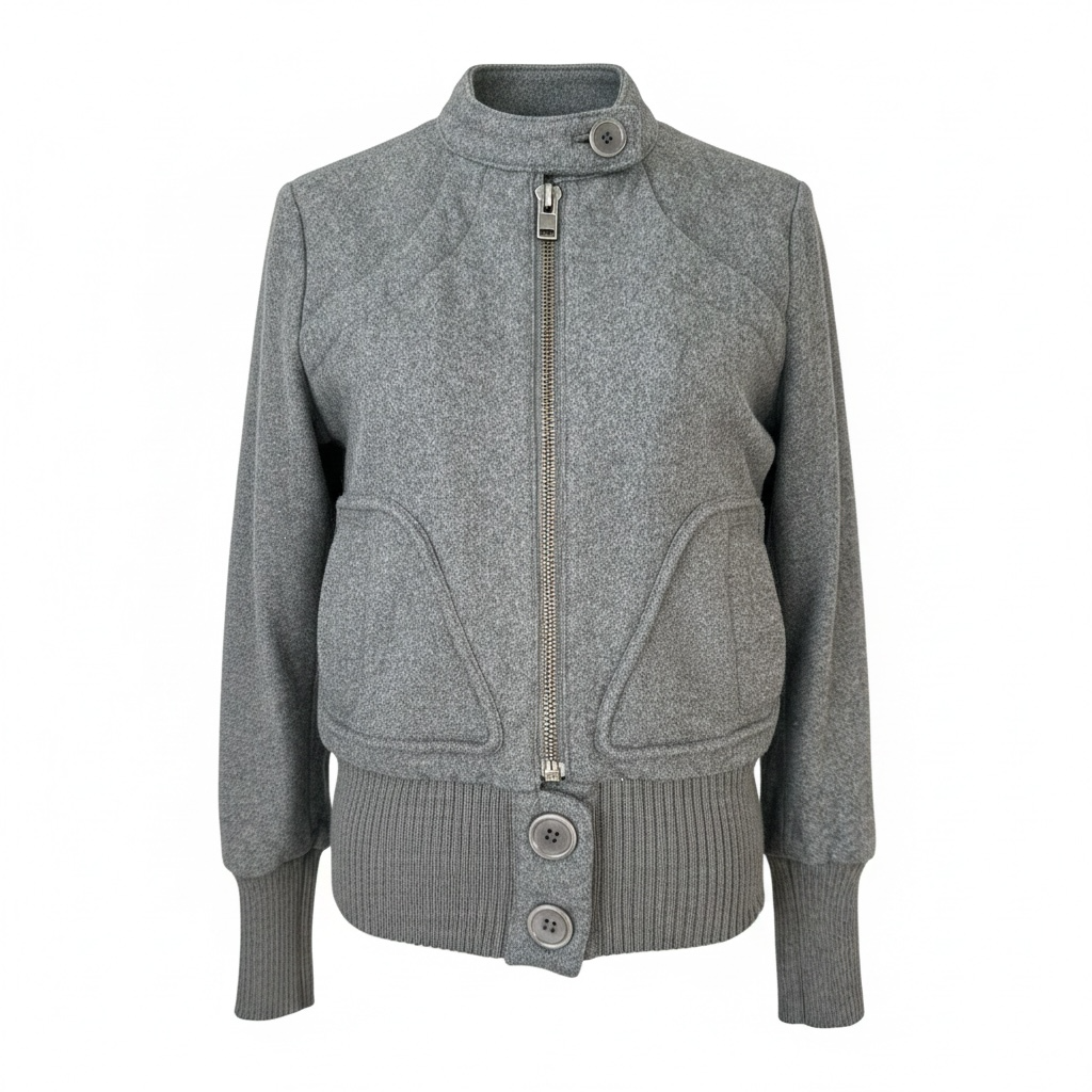 Country Road Wool Blend Bomber Jacket Size XS