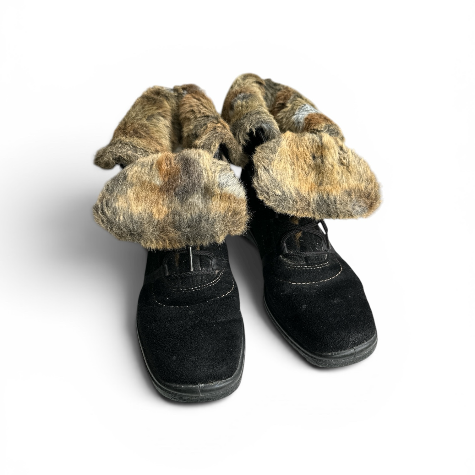 Ara Gore-Tex Suede, Fur Trim & Lambswool Lined Boots