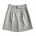Elka Collective Belted Front Pleat Mini Skirt