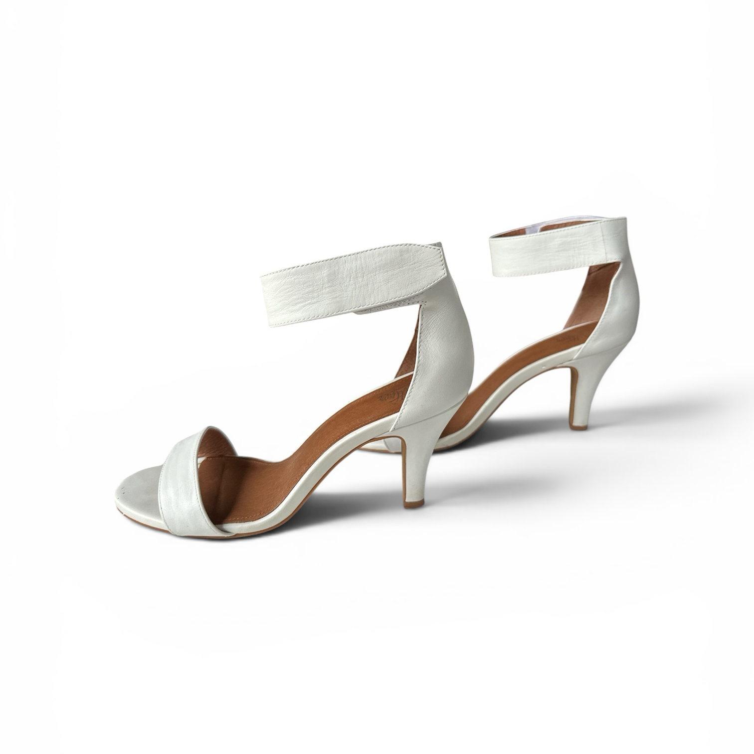 Wittner Leather Ankle Strap Heels