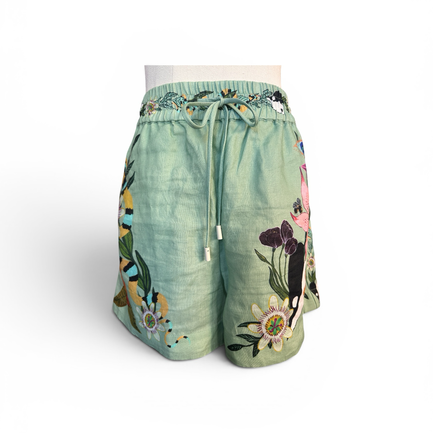 Alemais Meagan Linen Shorts