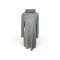 Alpaca Roll Neck Long Sleeve Knit Dress