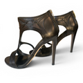 Sergio Rossi Zip 11cm Sandal Size 38.5