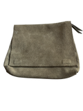 St Agni Suede Magnetic Close Clutch