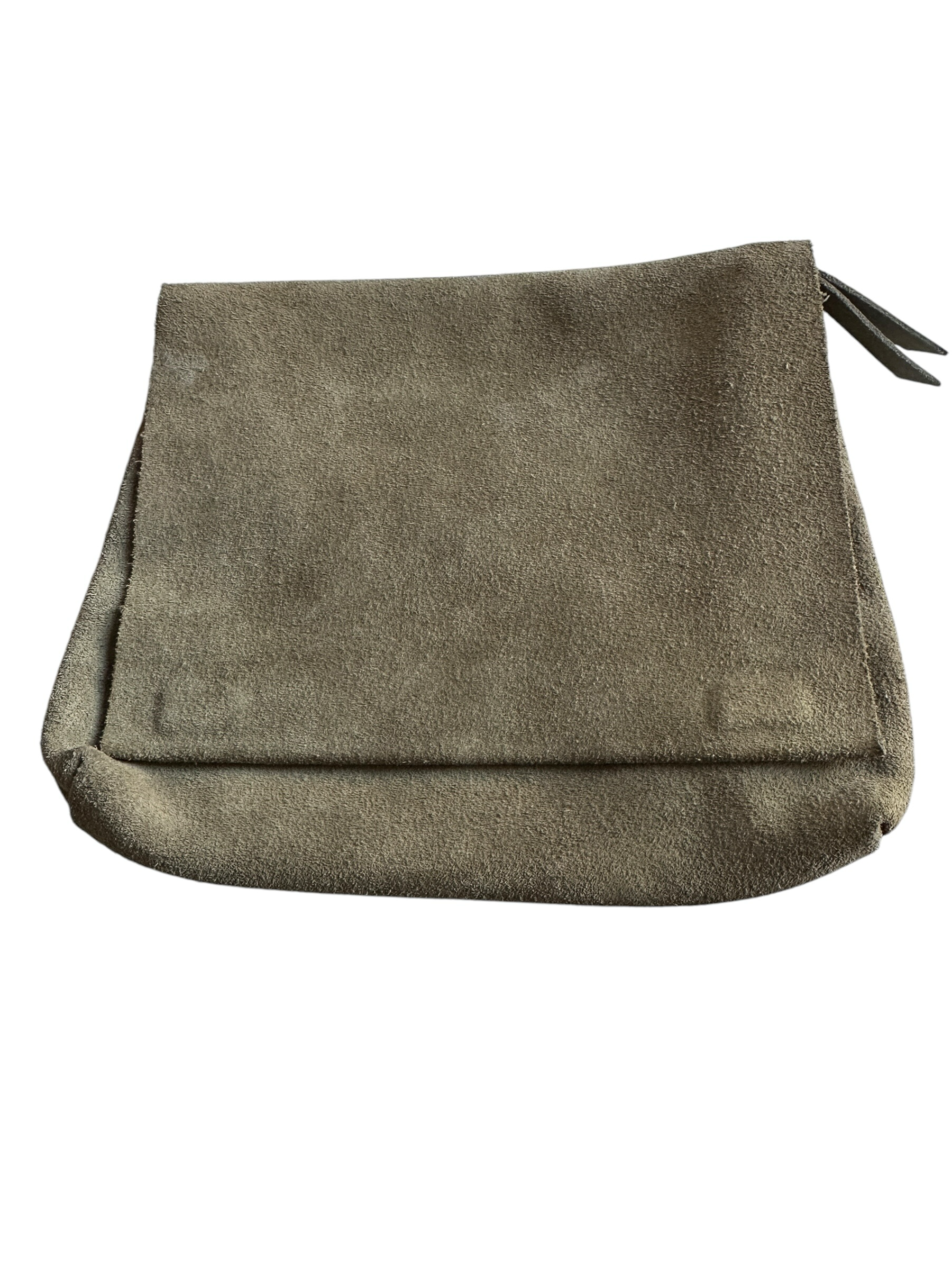 St Agni Suede Magnetic Close Clutch
