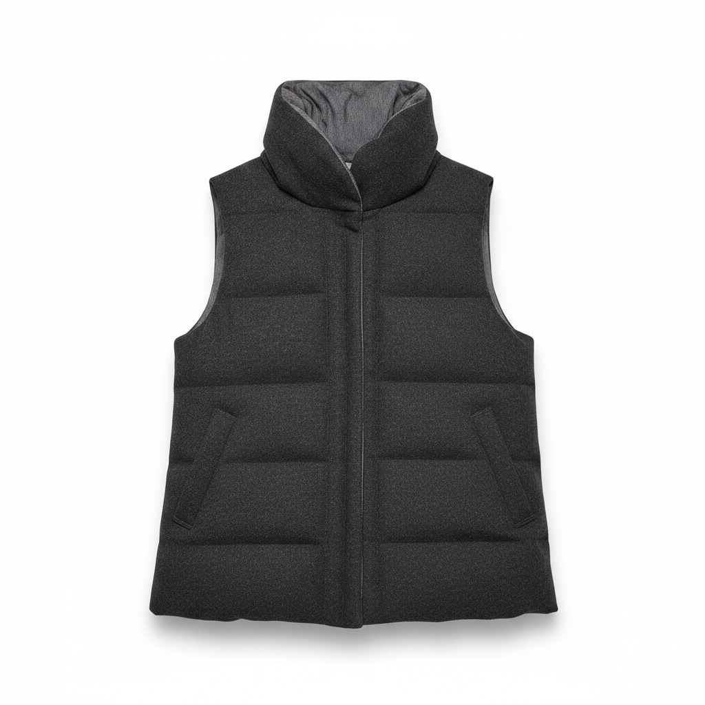 Cable Reversable Puffer Vest Size 10-12