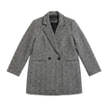 Witchery Tweed Double Breasted Jacket Size 16