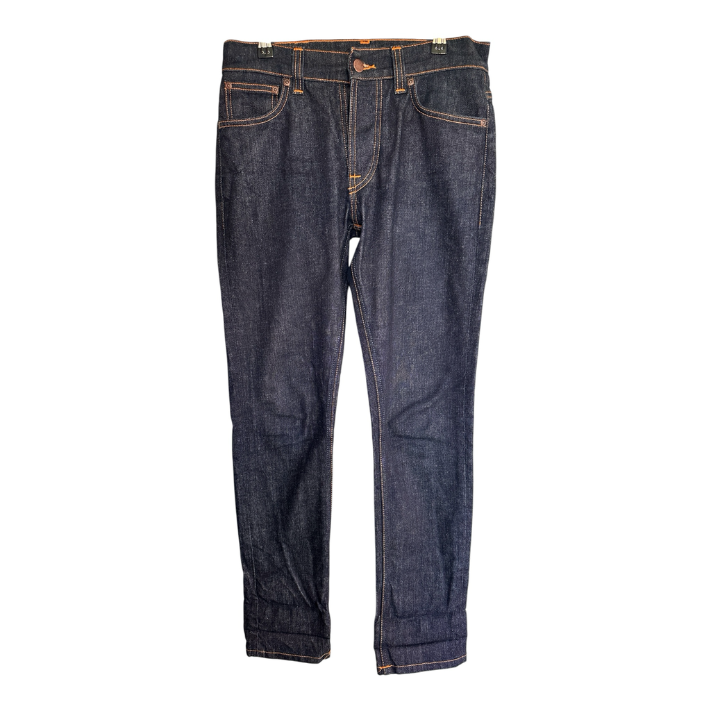Nudie Dark Wash Straight Leg Jeans