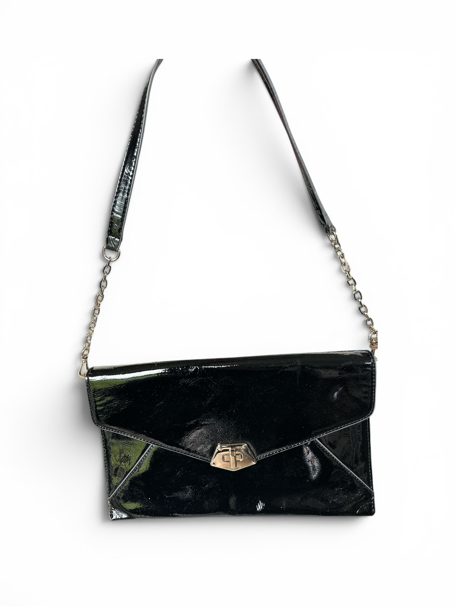 Nine West Patent Envelope Shoulder Bag