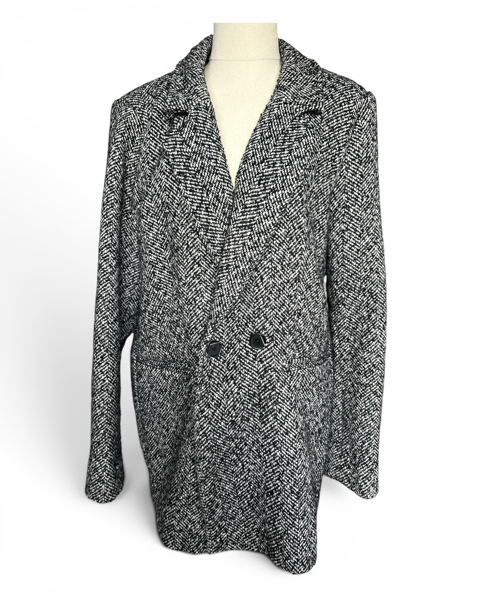 Witchery Tweed Double Breasted Jacket