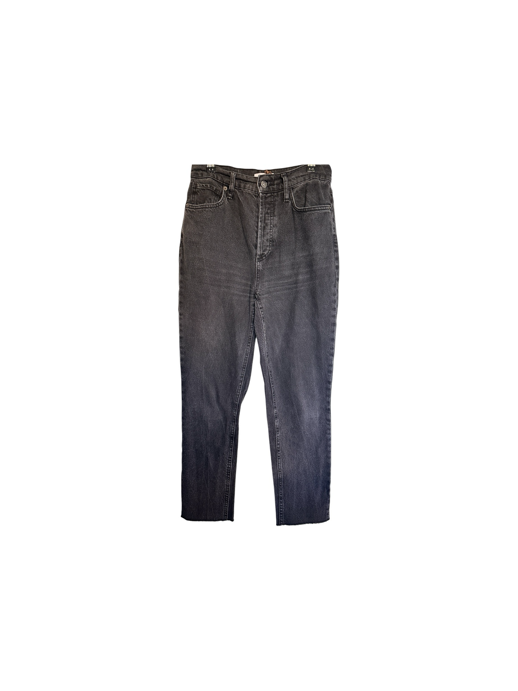 Scanlan Theodore Lightly Distressed Straight Leg Jeans Size 25