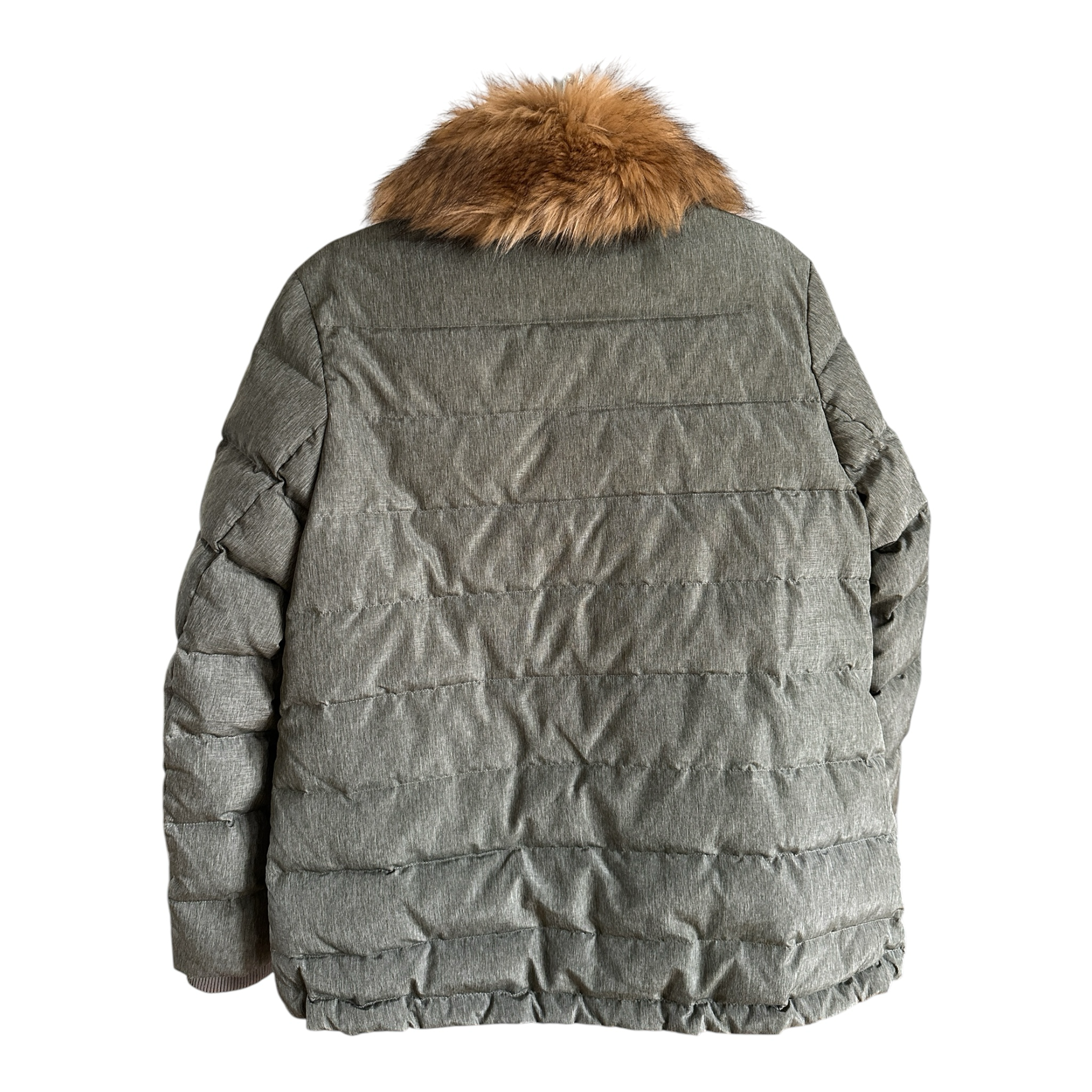 Cable Melbourne Fur Collar Puffer Jacket Size M