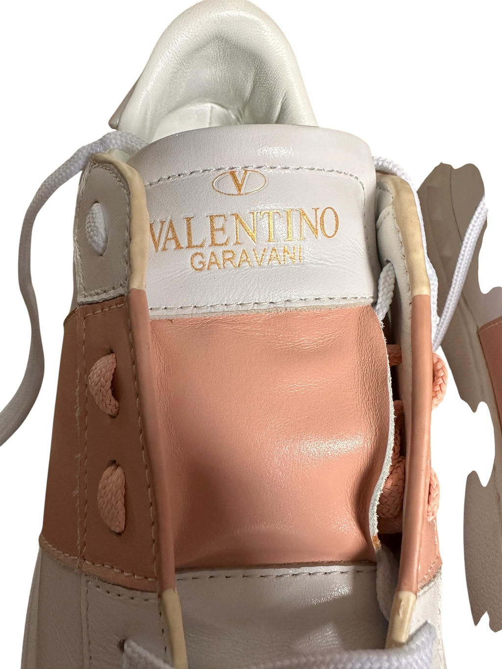 Valentino Garavani Rockstud Open Sneakers Size 37 AUTHENTIC