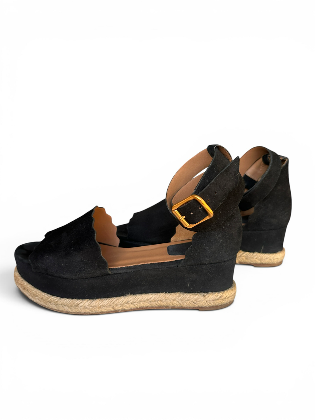 Chloe Suede Espadrilles Size 39W