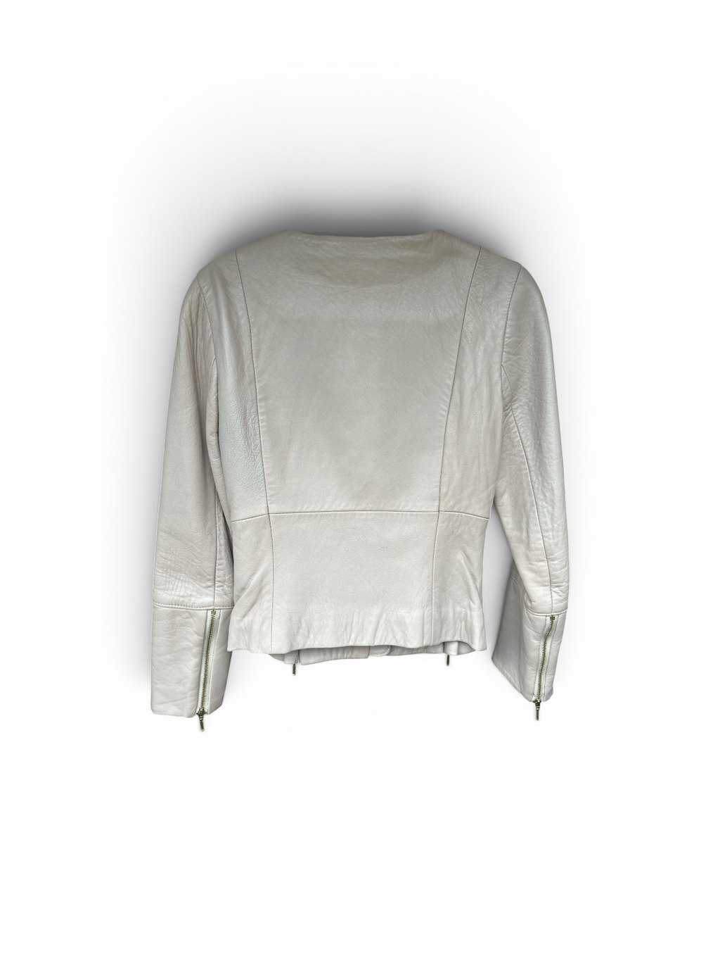 Kookai Cropped Leather Jacket