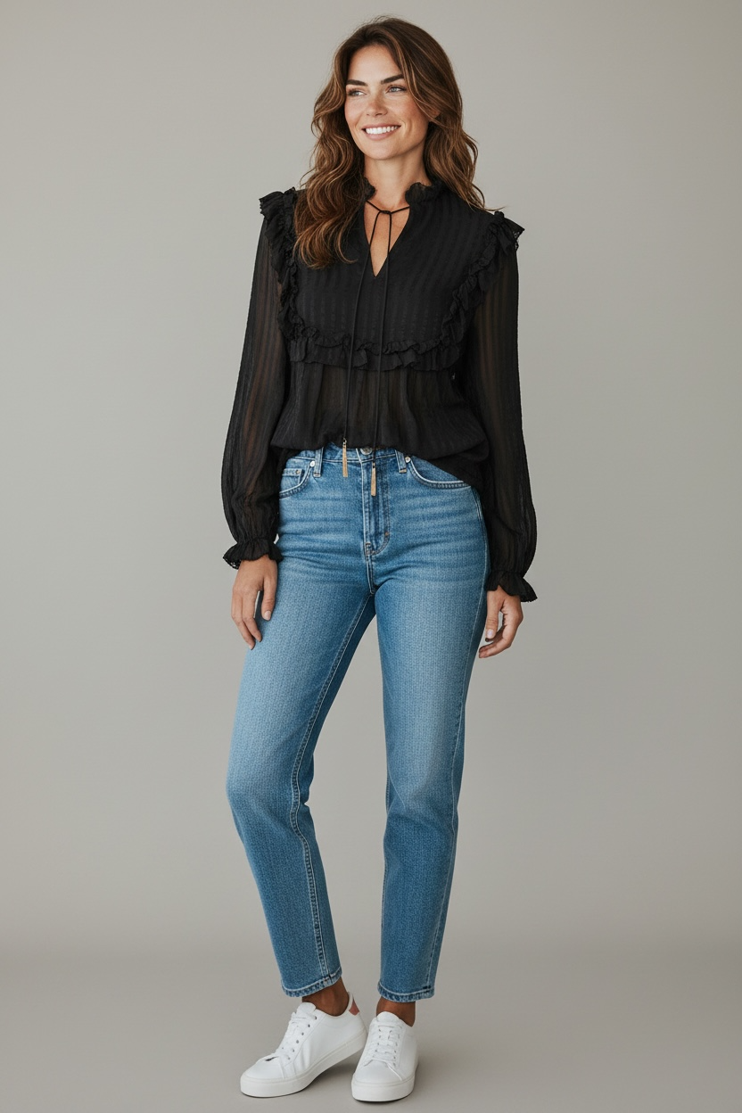 Zimmermann Silk Oversized Sleeve Blouse Size 1