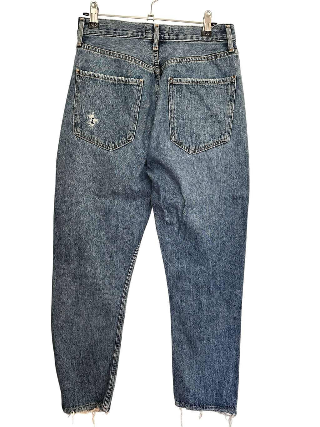 Agolde Lightly Distressed Straight Leg Jeans Size 26