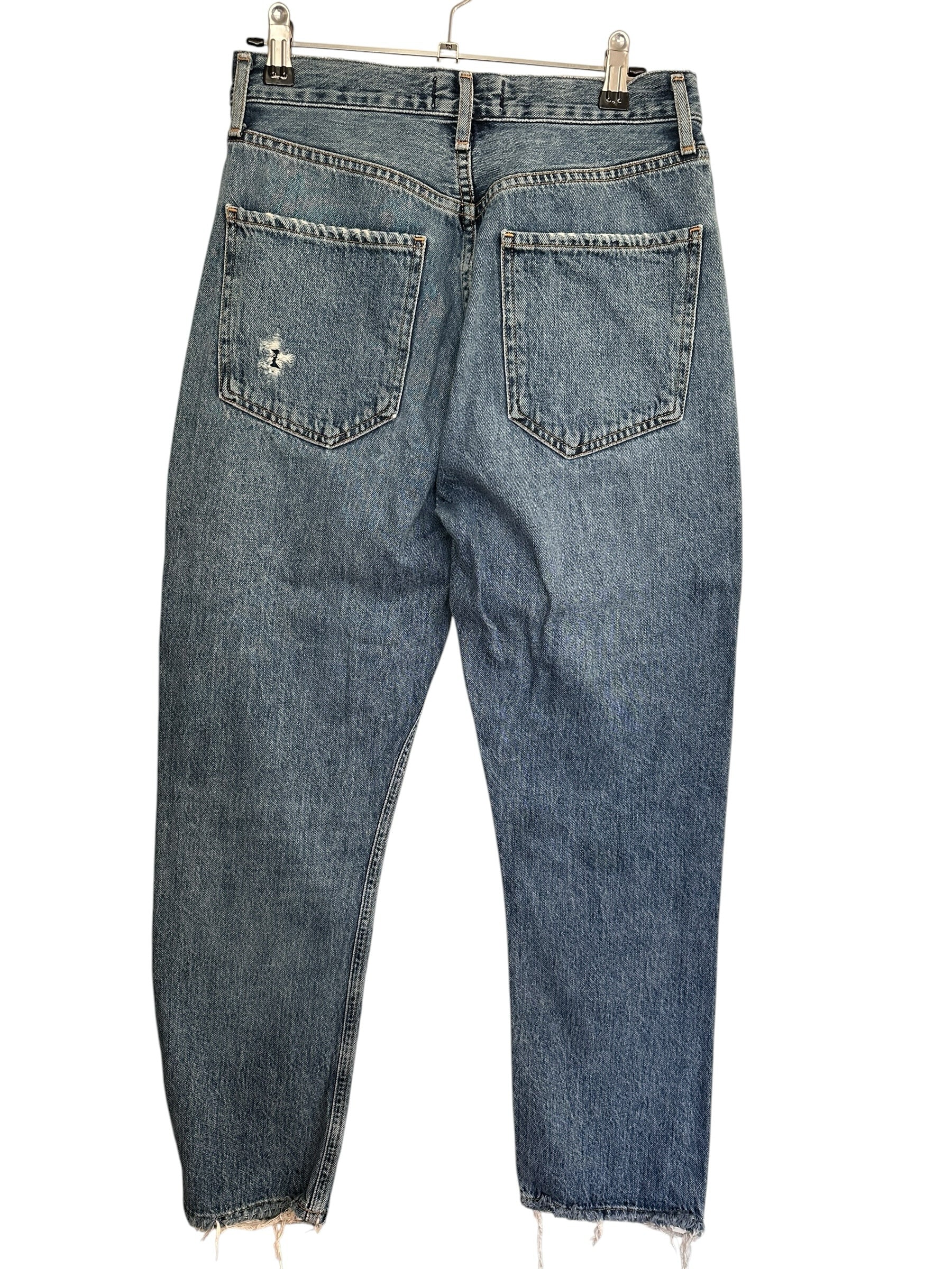 Agolde Lightly Distressed Straight Leg Jeans Size 26