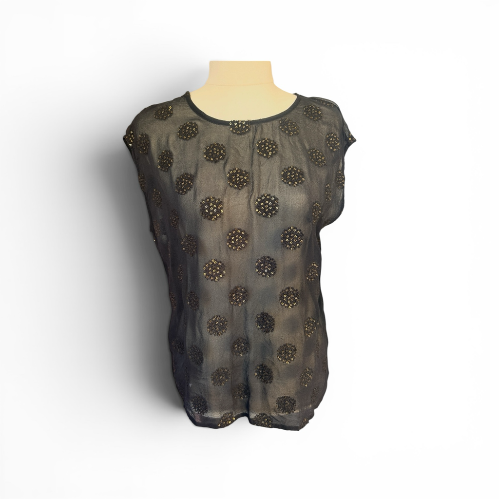 Gorman Embellished Shell Top Size S