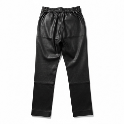 Banded Together Leather Elastic Waist Pants Size XS