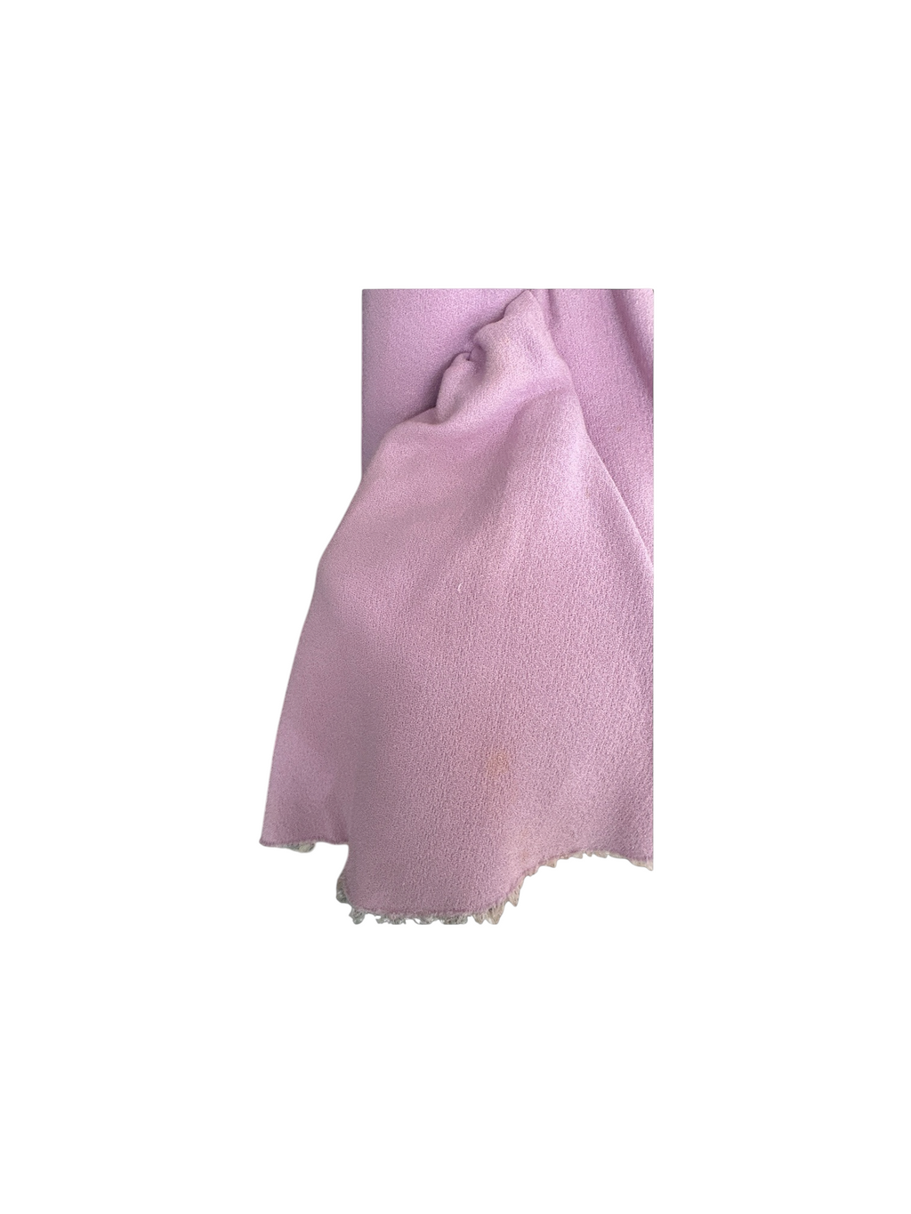 Marni Lilac High Waisted Ruffle Raw Hem Midi Skirt