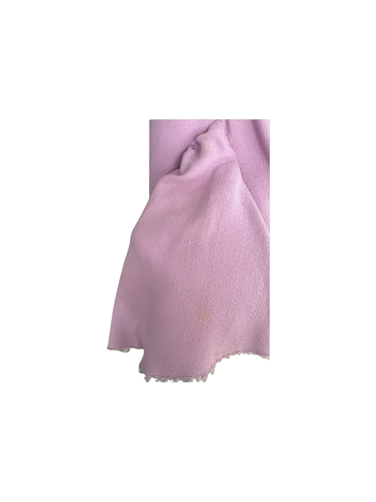 Marni Lilac High Waisted Ruffle Raw Hem Midi Skirt