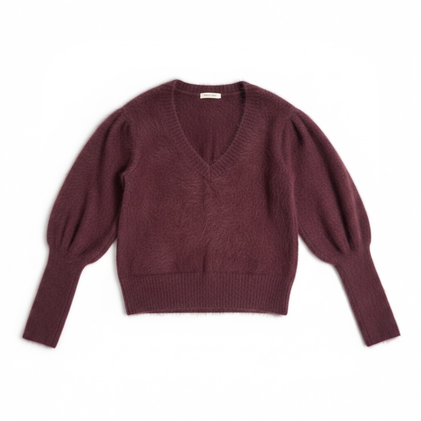 Antalya Angora V-Neck Knit Size M