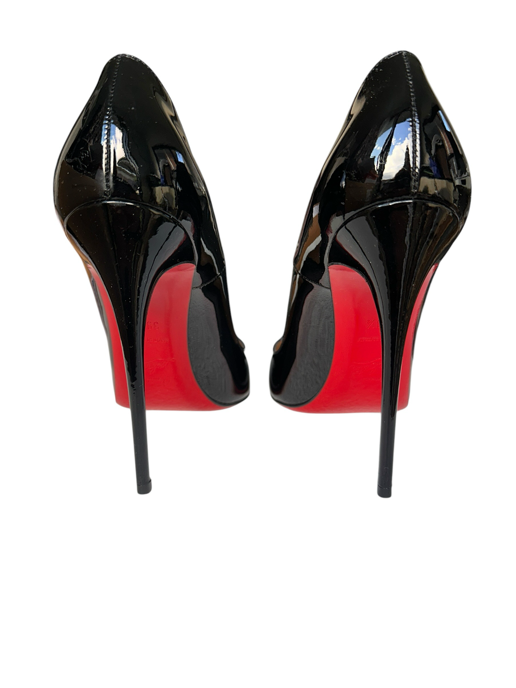 Christian Louboutin So Kate Patent 12cm Heels Size 38.5 - AUTHENTIC