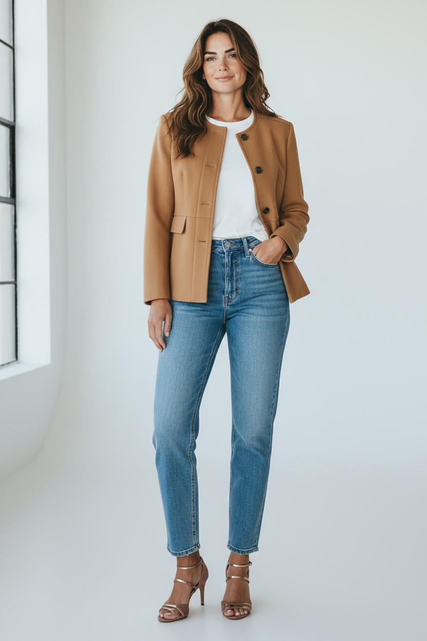 Banana Republic Structured Coat Size XS
