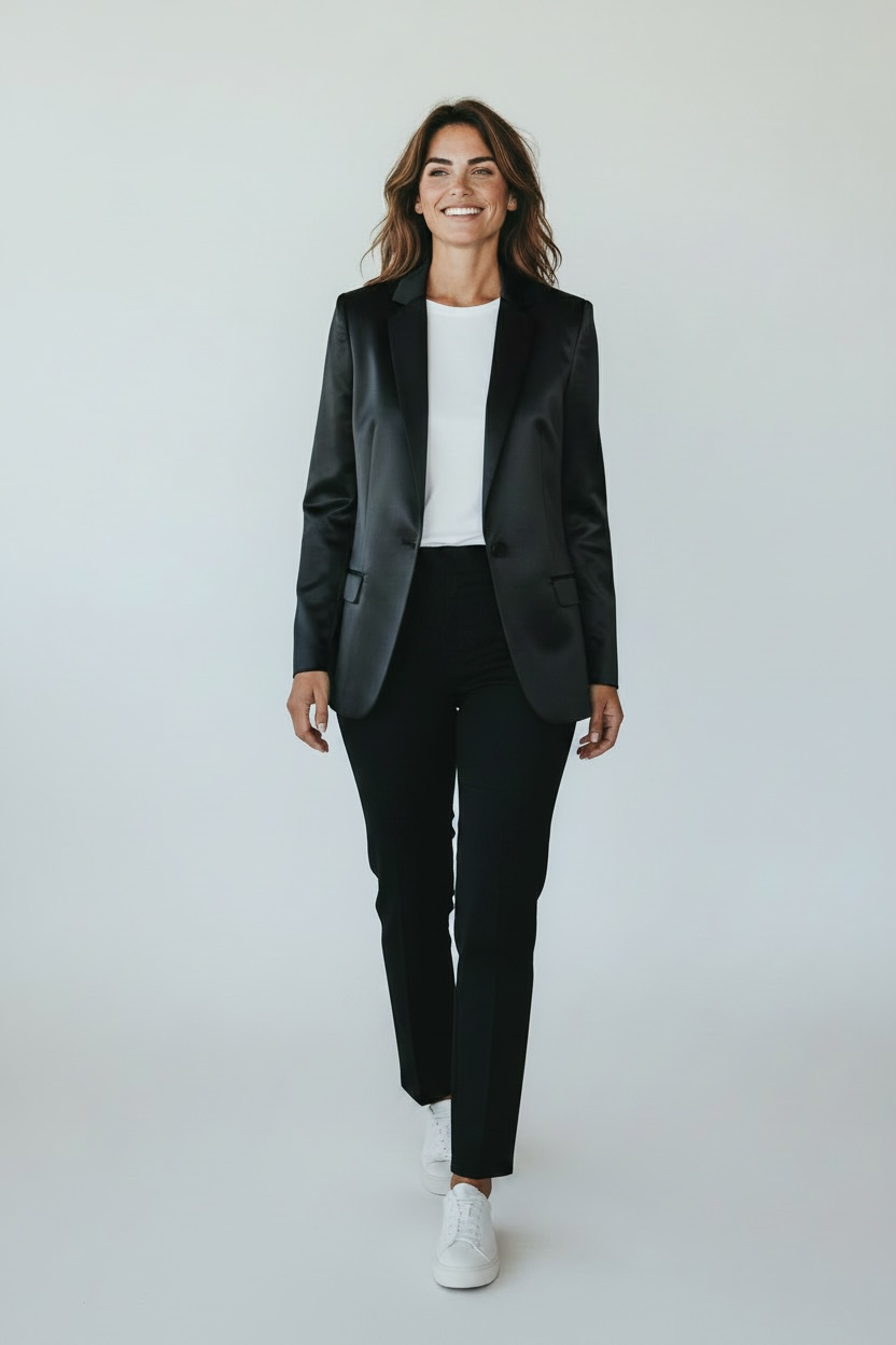 Camilla and Marc Raze Silk Blazer Size 10